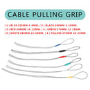 6 Colors Cable Puller Wire Grip Galvanizing Metal Cable Pulling Socks Mesh Puller Antislip Pipe Conduit Pull Net Cover 4-25mm