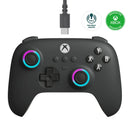 8BitDo Ultimate C | Wired Gaming Controller for Xbox & PC with Hall Effect Joysticks & Fire Ring RGB