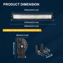 The Pathfinder | 7D Curved Off-Road LED Light Bar 22-52 Inch