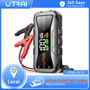 UTRAI 27000mAh 汽车应急启动电源 6000A 汽车启动器 汽车应急启动设备 适用于汽油柴油车