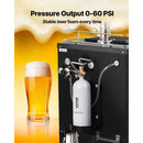 SucceBuy CO2 Tank CO2 Air Tank with Gray Spray Coating 4.41lbs New Alloy Steel Cylinder for Draft Beer Dispensing and Soda Maker