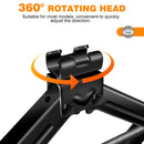 2 Ton Car Scissor Jack with Crank Handle, Lifting Range 11-39cm, Carbon Steel, Tire Repair Kit for Toyota Camry Corolla Prius