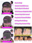Body Wave Lace Front ≥98% Human Hair Wigs 13x4 13x6 HD Transparent Lace Frontal Wigs For Women 360 Pre Plucked Hd Transparent Lace Wigs For Women 30 40 Inch Local Warehouse In The Us Ships Within