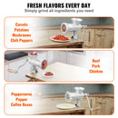 SucceBuy Manual Meat Grinder Heavy Duty Cast Iron Hand Meat Grinder Steel Table Clamp Meat Mincer Sausage Maker 1 Cutting Blade