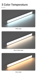 LED Motion Sensor Light Night Light Wireless USB Under Cabinet Light For Kitchen Cabinet Bedroom Wardrobe Sensor Indoor Lighting