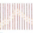 Natural Wood and Bamboo Beaded Curtain Fly Screen Porch Doorway For Bath Bedroom