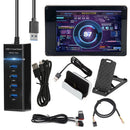 Dual USB PC Secondary Display 3.5 Inch IPS DIY Computer Temperature Monitoring CPU GPU RAM HDD Acrylic for Mini ITX Case AIDA64