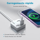 Aura Smart Control Socket | Brazil Standard USB Power Hub