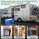 The Power Vault | 12V/24V LiFePO4 Battery 100-300Ah with Built-in BMS for Solar & RV