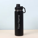 Personalised Gift 304 Stainless Steel Insulated Water Bottle 600ml 700ml 800ml Tumbler Flask