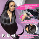 The Aurelia | Bone Straight HD Lace Front Wig in Remy Human Hair