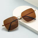 Fashion Large Frame Sunglasses Women Metal Retro Men Sun Glasses UV400  Luxury Designer Eyewear  Gafas De Sol Para Hombre