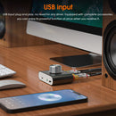Douk Audio HiFi Bluetooth 5.0 Power Amplifier Mini TPA3116 Digital Class D Desk Stereo Audio Amp for Home Car 50W + 50W