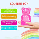 Cute Mini Bear Maltose Squishy – Soft Slow-Rebound Stress Relief Ball, Sensory Fidget Toy for Anxiety & ADHD, Great Gift Idea for Kids & Adults