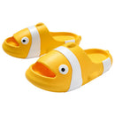 Women's Slippers Summer Funny Clown Fish Slides Fashion Soft Sole Platform Sandal Cute Outdoor Beach Flip Flop Thick Bottom Shoe