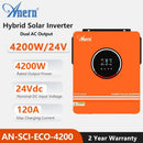 Helios Vector Pro | Pure Sine Wave Hybrid Solar Inverter (3.6KW–6.5KW MPPT)