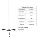 SH 63cm-190cm Gun Grip Light Stand 1/4 and 3/8 Screw With Wheels Folding Tripod For Studio Flash LED Light Softbox COB Light