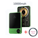 2024 New Transparent Macsafe Power Bank 15W Magnetic Wireless Charger For iPhone 12 13 14 15 Pro Power Bank External Auxiliary