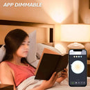 智能WiFi LED A19 灯泡，RGBCW 变色，兼容 Alexa 和 Google Home 及 Echo 助手，可调光，E26 灯座