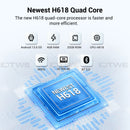 T95PRO 智能电视盒 H618 四核 32GB 4GB Android 13.0 蓝牙 5.0 WIFI6 6K 高清媒体播放器 流媒体