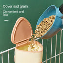 500ML pet parrot bird feeding waterer cat dog cage hanging waterer pigeon rabbit small pet automatic feeding water feeding bowl