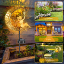 The Moonlit Garden | Solar Crackle-Glass Stake Lights for Pathways & Borders