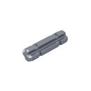 Gobricks 10PCS DIY Part 32062 High-Tech Axle 2 Notched Bricks Building Blocks Educational High-Tech Spare Kid Toy Boy Girls Gift