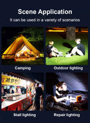 The Helios Beacon | 20000mAh Solar Rechargeable Camping Lantern