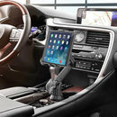 杯托平板电脑支架，车载平板电脑支架，兼容2022款iPad Pro、新款iPad Air、iPad mini、三星Galaxy Tab S8 S7