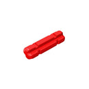 Gobricks 10PCS DIY Part 32062 High-Tech Axle 2 Notched Bricks Building Blocks Educational High-Tech Spare Kid Toy Boy Girls Gift