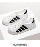 Men's Women's Slippers Summer Breathable Sandals Non Slip Outdoor Couples Shoes EVA Home Orginal Thick Shoes Fashion Beach Soft