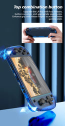 R50S Retro Handheld Console Classic Game 5.1 inch HD IPS Screen Portable Video Player Built-in WIFI 4200mAh Boy Best Gift