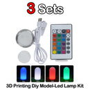 适用于Bambu Lab LED灯套件001硬件Bambulab灯套件LED灯零件模型3D打印零件