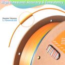 ERYONE New Arrival Silk Rainbow PLA 1KG Filament For 3D Printer/FDM ±0.03 1.75mm High Quality Filament Free Fast Shipping
