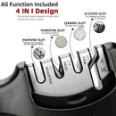 Knife Sharpener 4 Stages In 1 Professional Whetstone Kitchen Sharpening Stone Diamond Fine Scissors Grinder Chef Honing Tool