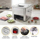 The Carvery | 850W Commercial Stainless Steel Meat Slicer and Vegetable Dicer