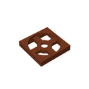 Gobricks GDS-949 Turntable 2 x 2 Plate, Base compatible with 3680  DIY Educational Building Blocks Technical