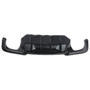 For Bmw F10 F11 CS Style Rear Diffuser Bumper Lip Carbon Fiber Look Auto Body Kit 2011 2012 2013 2014 2015 2016 Rear Bumper