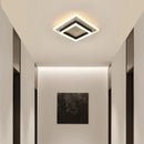 LED Ceiling Light, 30W 3500LM Modern LED Ceiling Light Fixture, Square Black Ceiling Lamp for Bedroom Living Room Kitchen Hallwa