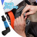 90 Degree Flashing Spark Plug Cap Flash Spark Plug Resistor For Motocross Motorcycle Flash Spark Plug Boot Cap Cover For Most