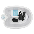 Electric Ionic Detox Foot Bath Massage Machine with Basin Foot Massager Cleanse Anti Stress Relief Whirlpool Foot Spa Bath Array