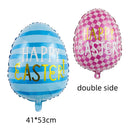 Easter Balloons Large Bunny Egg Foil Balloons Easter Egg Balloon Baby Shower Happy Easter Themed Party Decorations Supplies