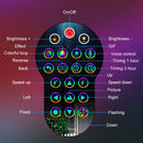 Smart LED RGB Curtain String Lights Bluetooth APP Control Christmas Fairy Light Garland DIY Picture Display Party Wedding Decor