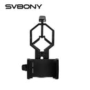 SVBONY 通用手机适配器支架，支持目镜直径 25-48mm，适用于双筒望远镜、单筒望远镜、观鸟镜