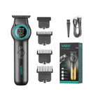 VGR Hair Trimmer Professional Barber Hair Cutting Machine 8000 RPM Hair Clipper Rechargeable Haircut 0mm Trimmer for Men V-990