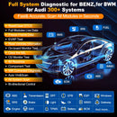 LAUNCH X431 Creader Elite 2.0 BBA Bi-directional OBD2 Scanner Full System ECU Coding Auto Diagnostic Tool Lifetime Free Update