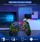 BEBONCOOL Q215 RGB 游戏手柄 无线RGB专业控制器，兼容Nintendo Switch Lite/Switch Oled/PC/iOS/Android