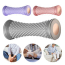 Foot Massage Roller Ergonomic Yoga Plantar Foot Roller Multifunctional Reflexology Foot Massager for Deep Tissue Muscle Massage