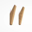 Natural Wood Wall Coat Rack Clothes Hanger Wall Mounted Coat Hook Decorative Key Holder Scarf Storage Room Decor Home Wall Hooks