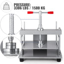 VEVOR Manual Paper Press Machine 12x8.6 inch for A4 Papers 10cm Thickness Steel Frame Paper Press Machine Papermaking Book Press